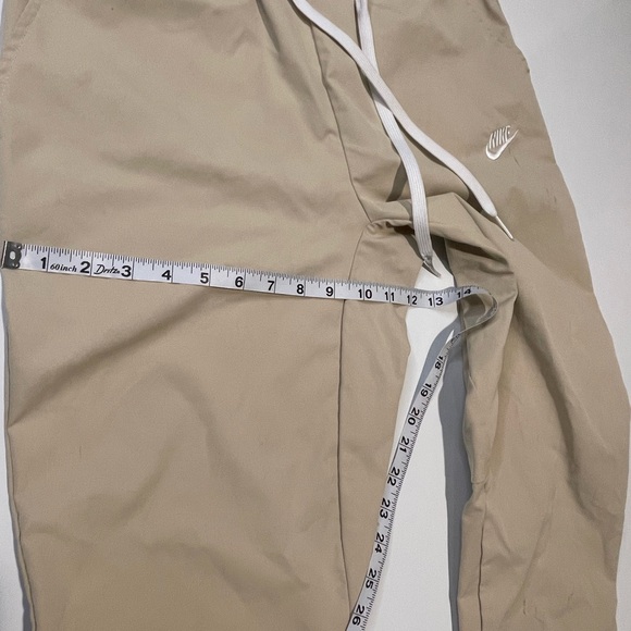 Nike Track Pants in Beige with White Accents - Picture 7 of 12